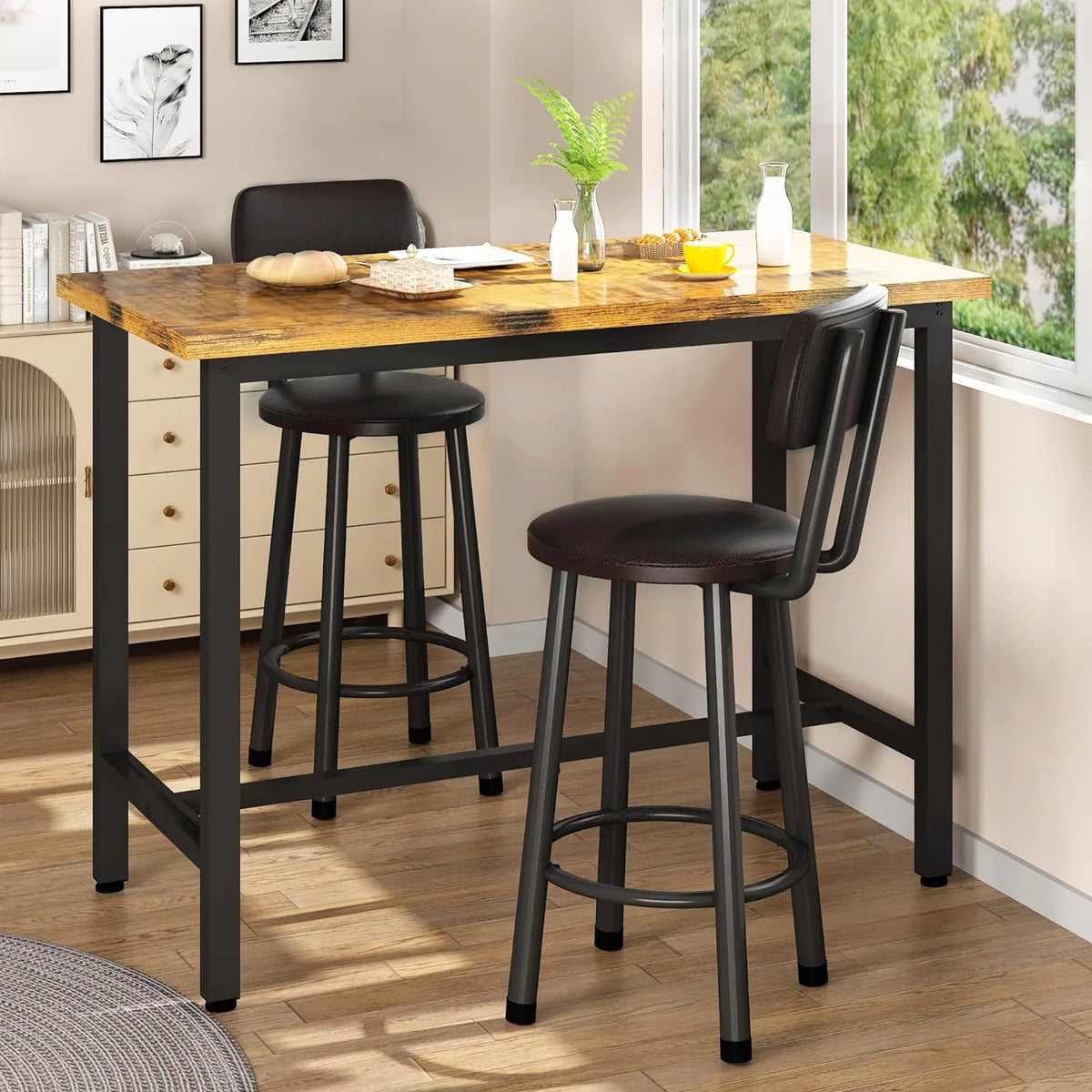 3 Piece Pub Dining Set Y989