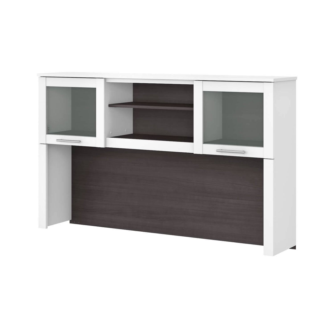 Platinum Gray Desk Hutch Z1283