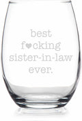 Sister In Law Stemless Wine Glass K7278