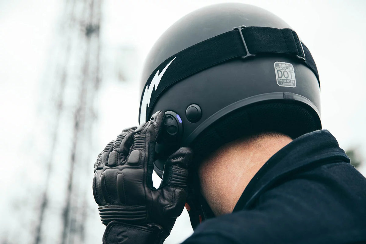 Small Matte Black Open Face Helmet N4819