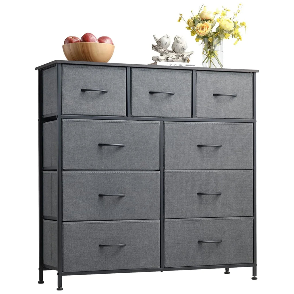 9 Drawer Fabric Storage Dresser S5773