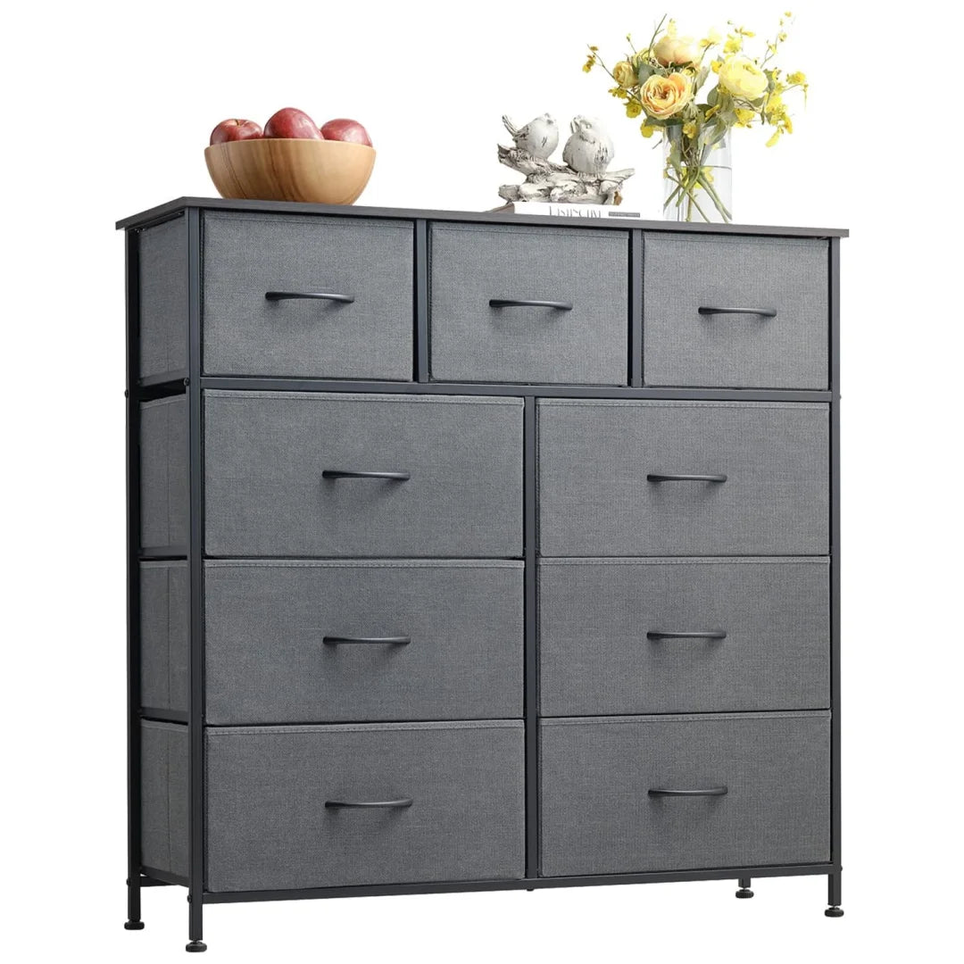 9 Drawer Fabric Storage Dresser S5773