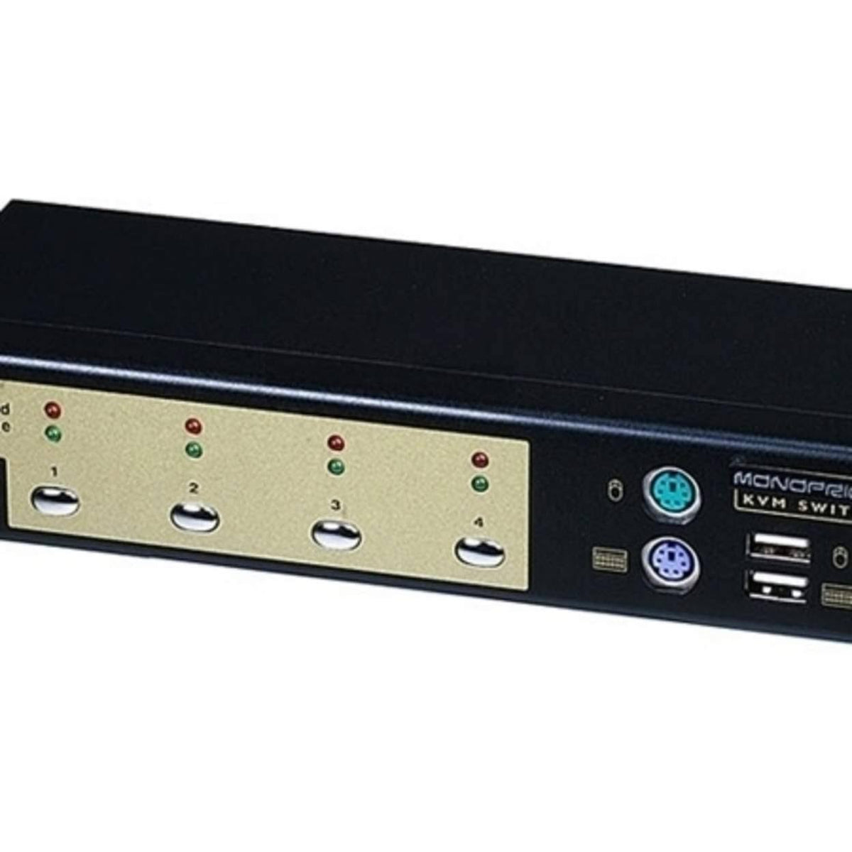 4-Port USB PS2 KVM Switch with Cables Y541