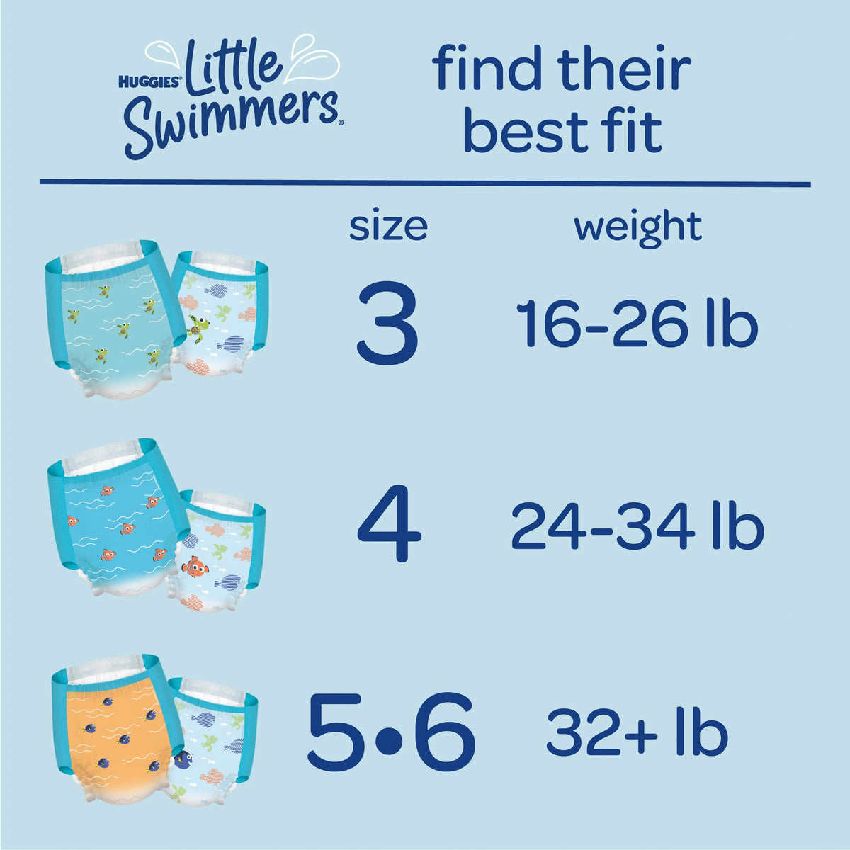 Swim Diapers Size Medium 11 Ct E879913