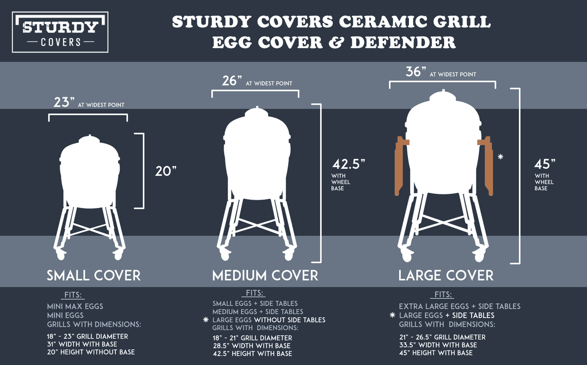 Ceramic Grill Cover Medium G2274