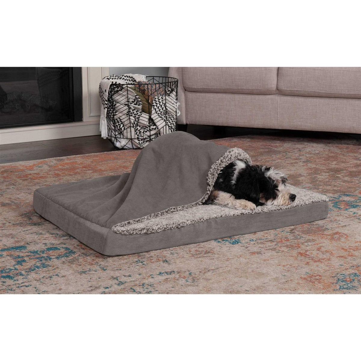Blanket Top Dog Bed C6215