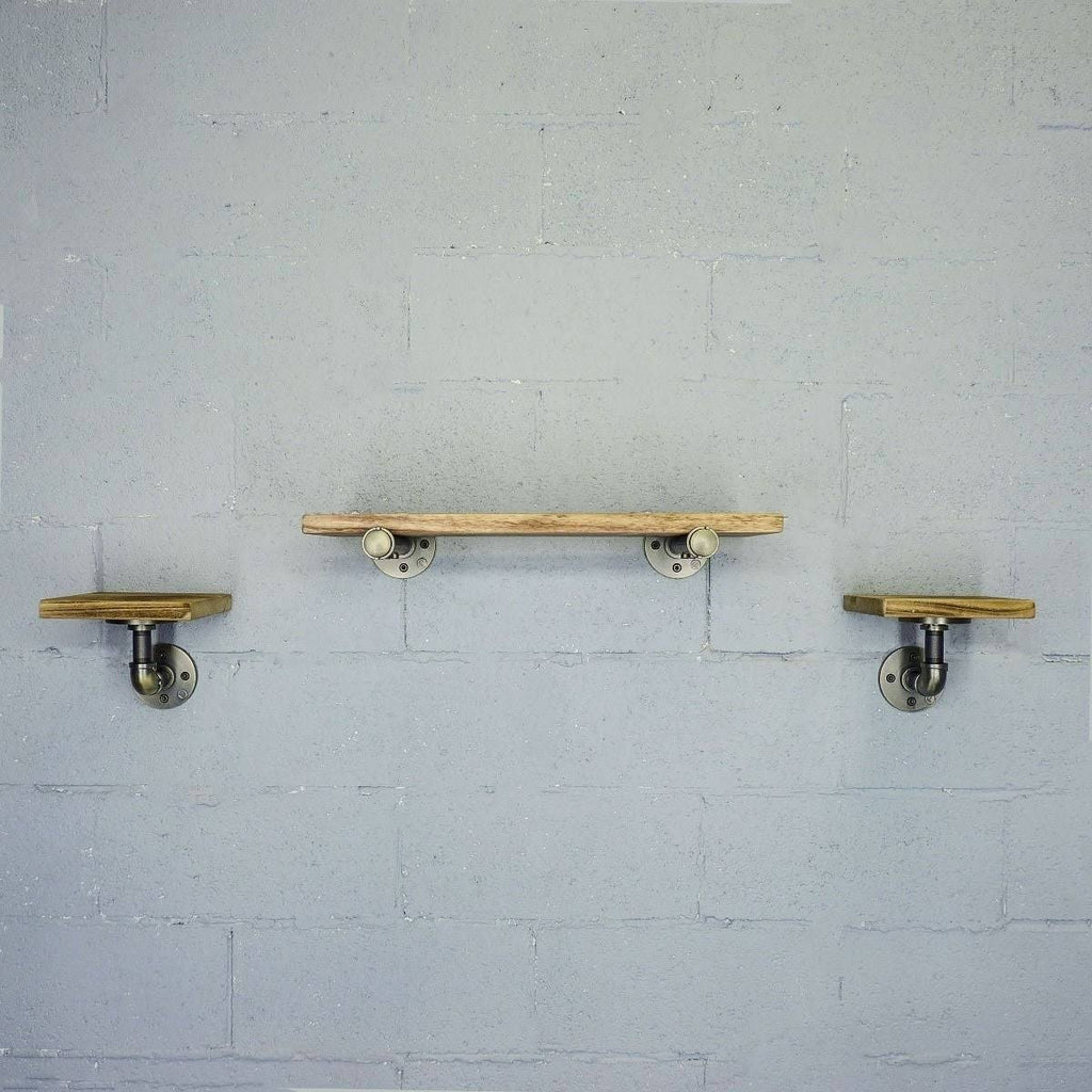 Black Set of 3 Wall Shelf M8545