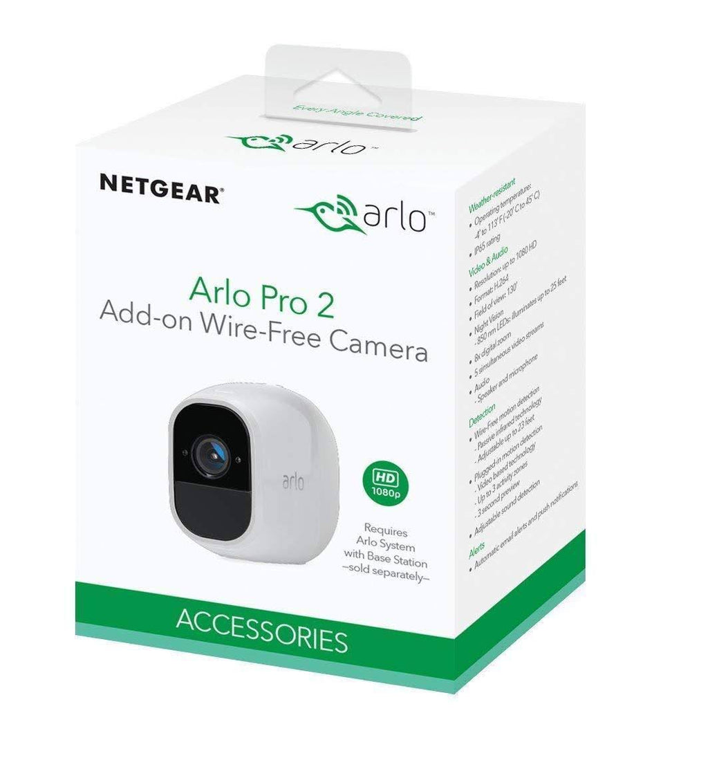White 1080p Wireless Security Camera D7882
