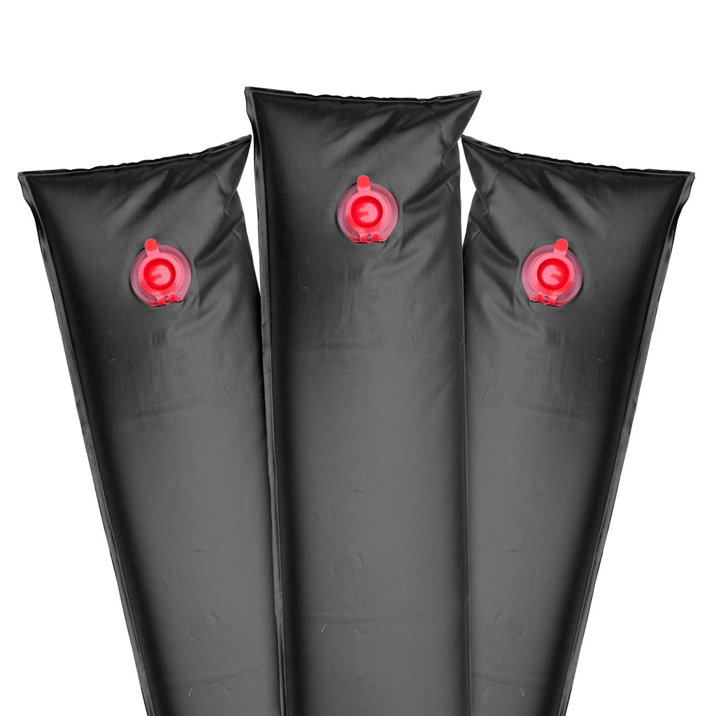 Black 6-Pack Swimming Pool Cover Water Tube Q142547