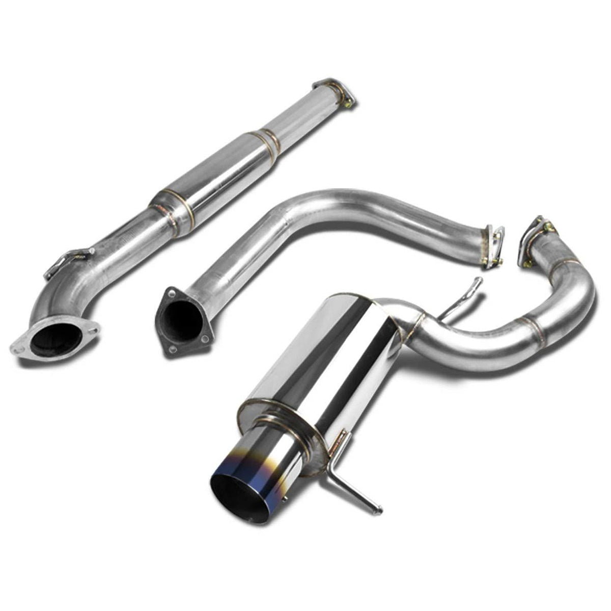 Catback Exhaust System with 4x22 Burn Tip Muffler M50390