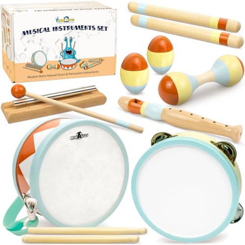 Wooden Musical Instruments Drum Set S636