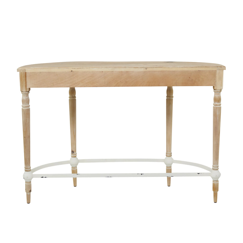 Brown Wood Carved Console Table L810811