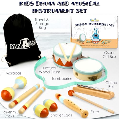 Wooden Musical Instruments Drum Set S636