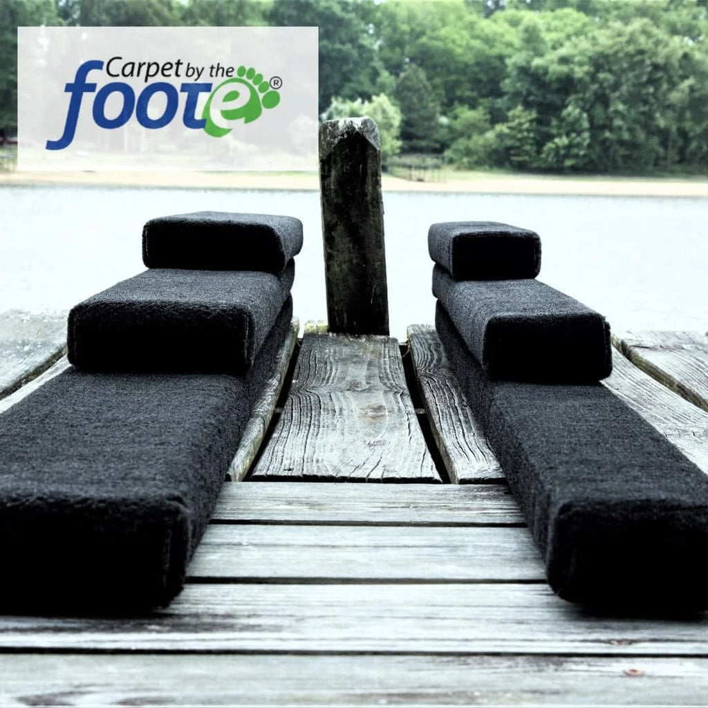 20oz Black Boat Trailer Bunk Carpet B785