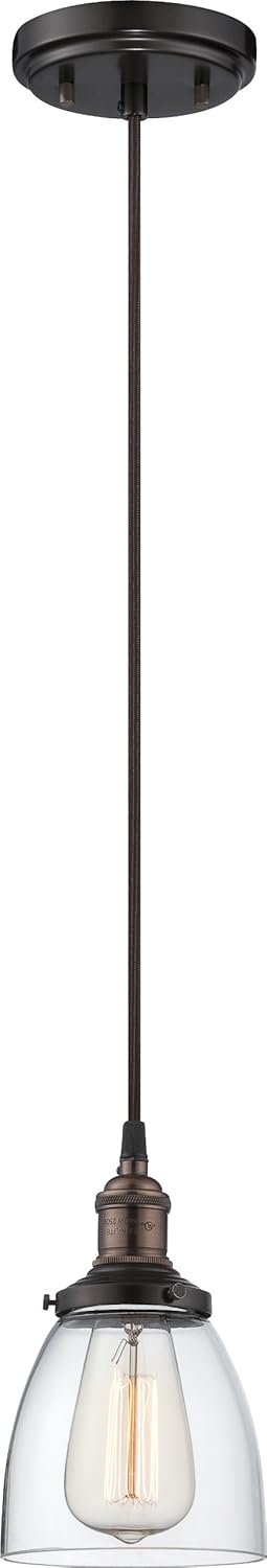 One Light Pendant Polished Nickel T5960