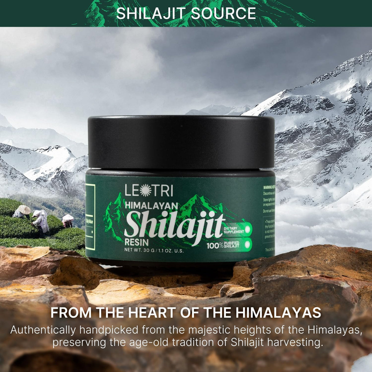 1.1 OZ Shilajit Resin B432