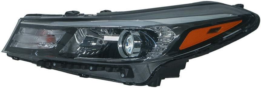 Driver Side Halogen Headlight Assembly E5864
