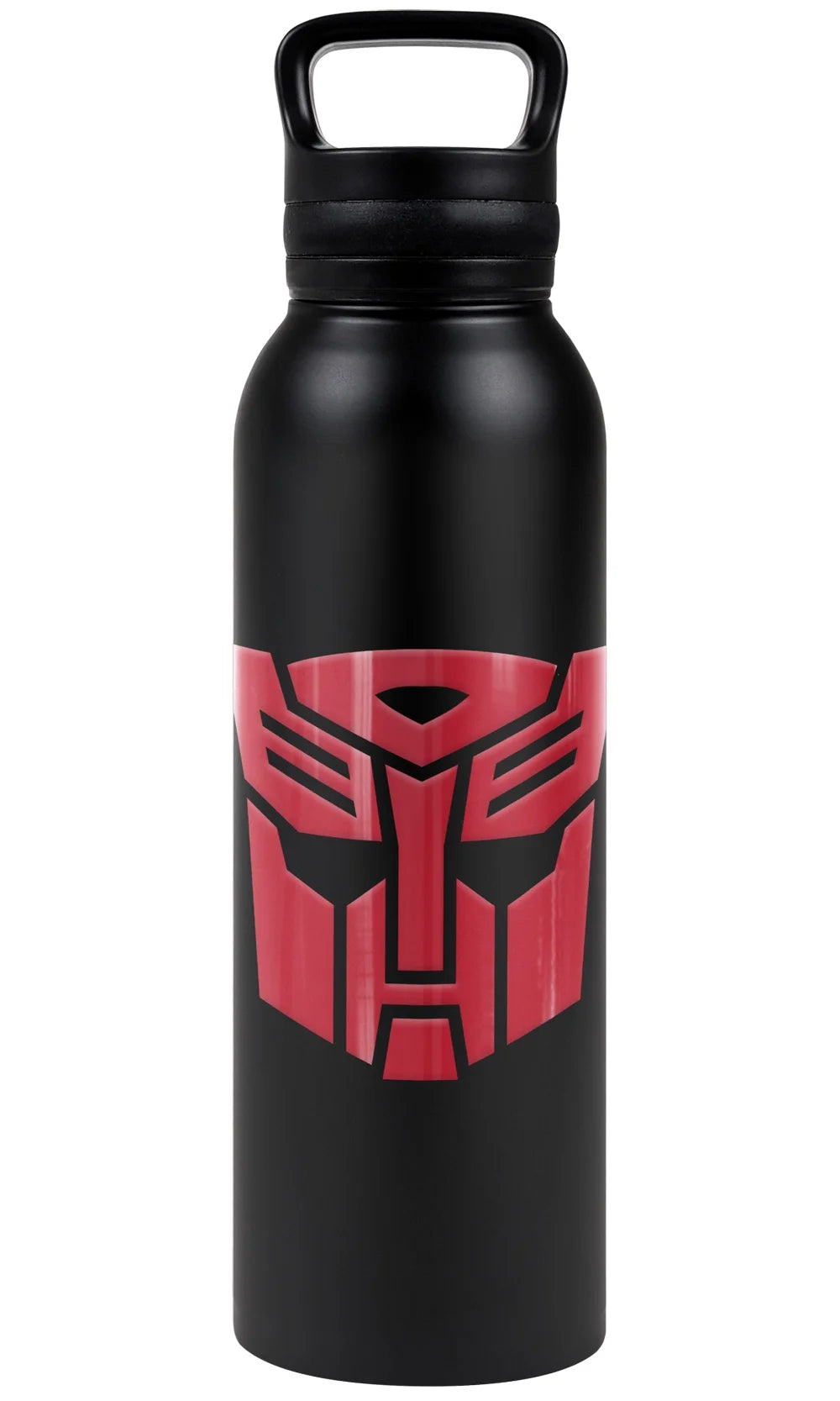 24 oz Vacuum Insulated Stainless Steel Water Bottle with Loop Cap B950838