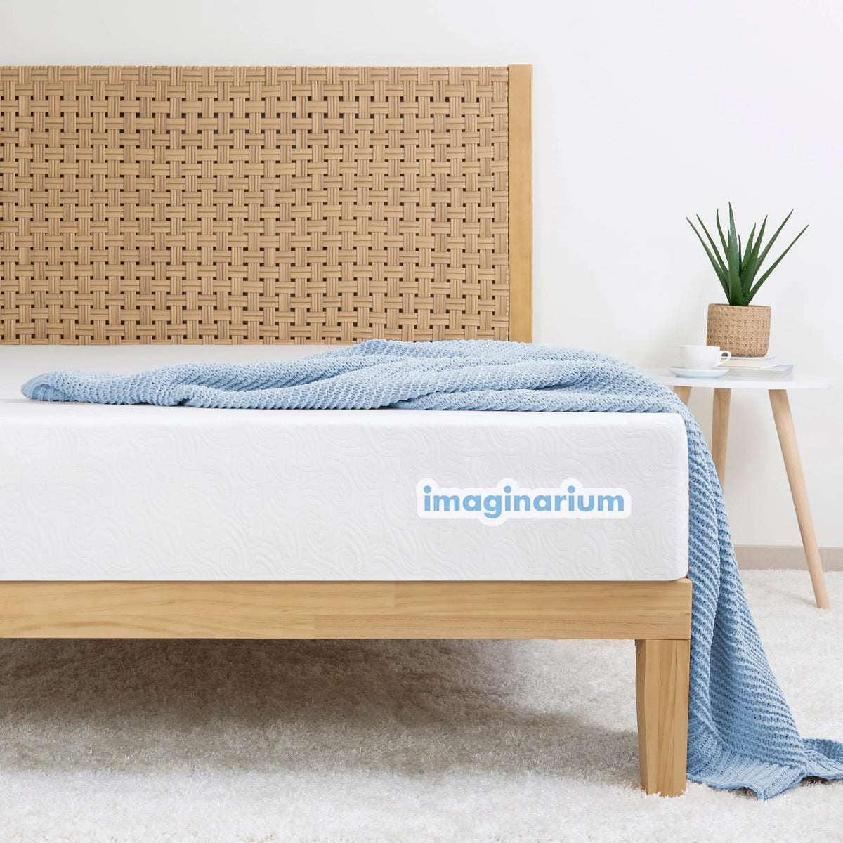 Twin Memory Foam and Coils Mattress L5012
