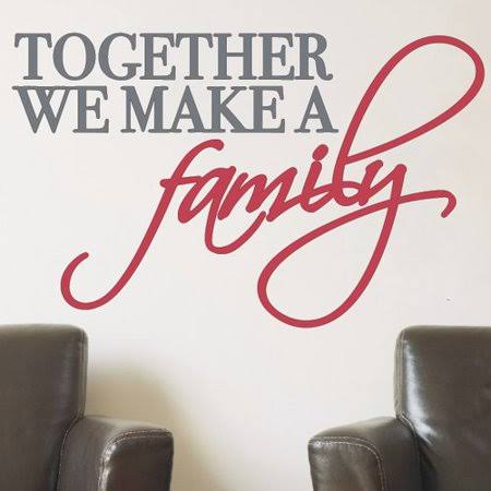 Gray Family Wall Decal C923