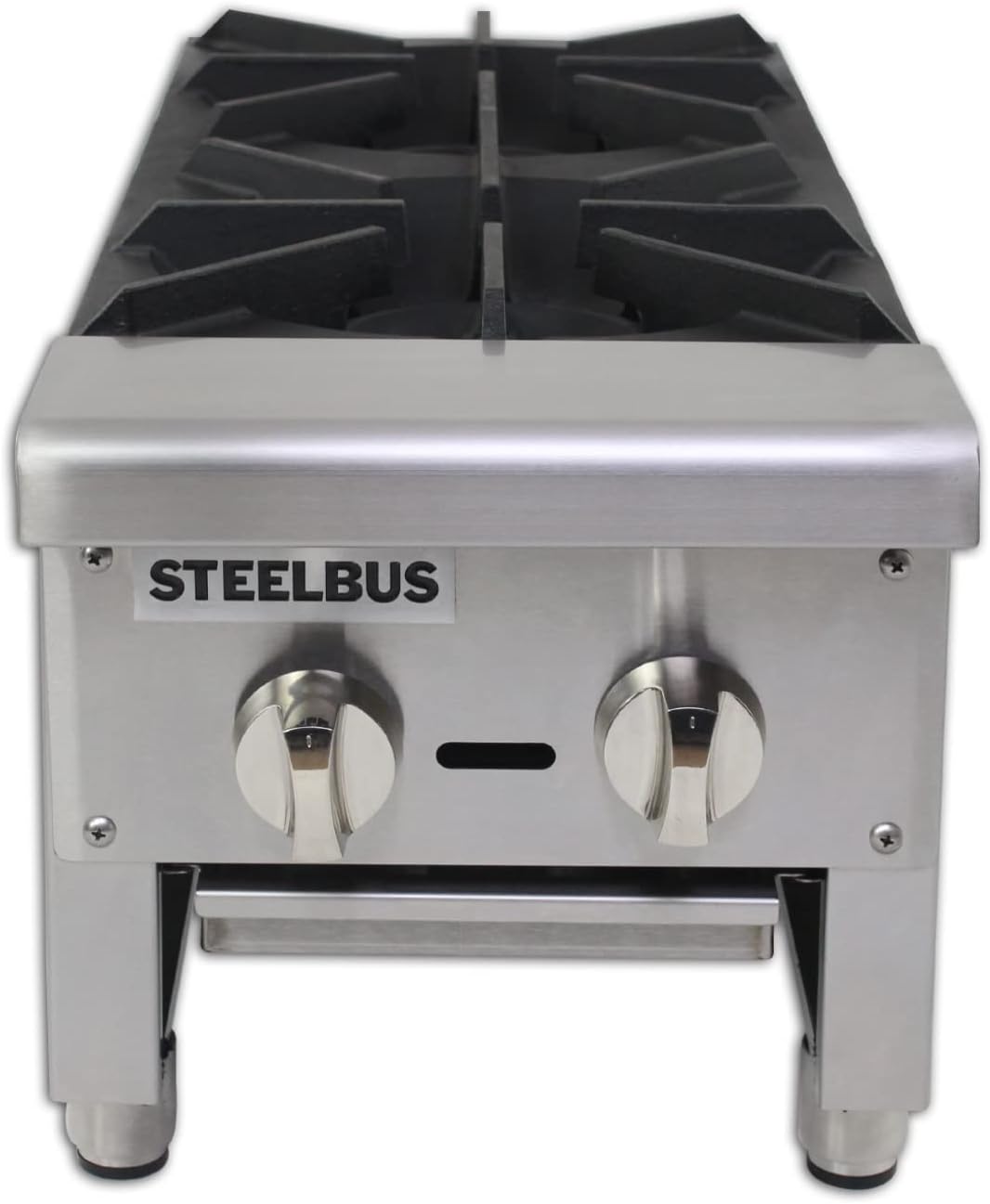 12'' Heavy Duty Commercial 2 Burner Gas Hot Plate Z460869