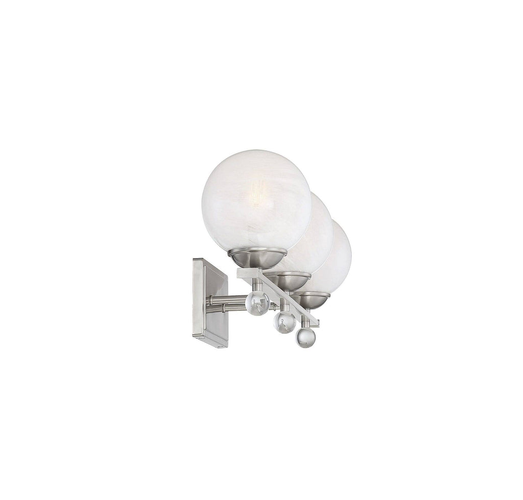Satin Nickel 3 Light Bath R66084