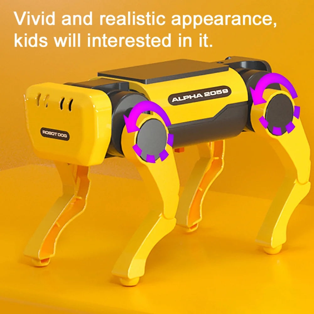 Solar Powered Robot Dog Cattle Kit Science Experiment G713