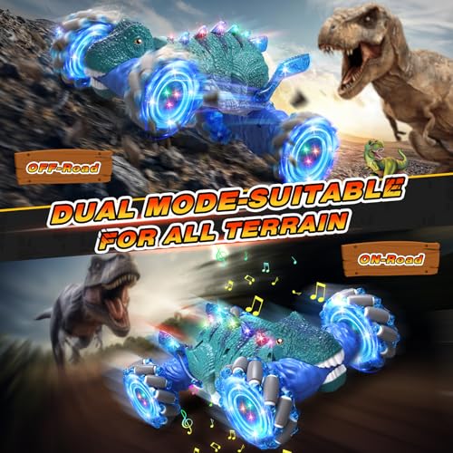 2.4GHz LED Gesture Sensing 4WD Double Sided Rotation Stunt Car R850