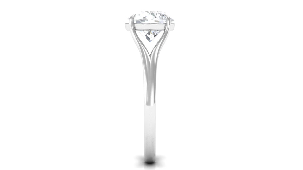 925 Sterling Silver Lab Grown Diamond Solitaire Ring G930