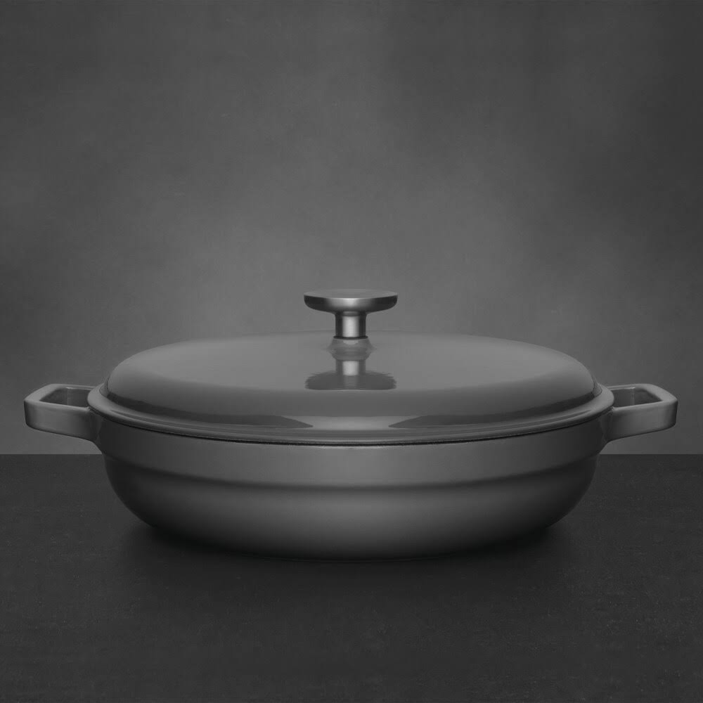 3.9-qt Cast-Iron Covered Saute Pan U54234