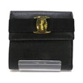 Pre-Owned Black Bifold Wallet V393