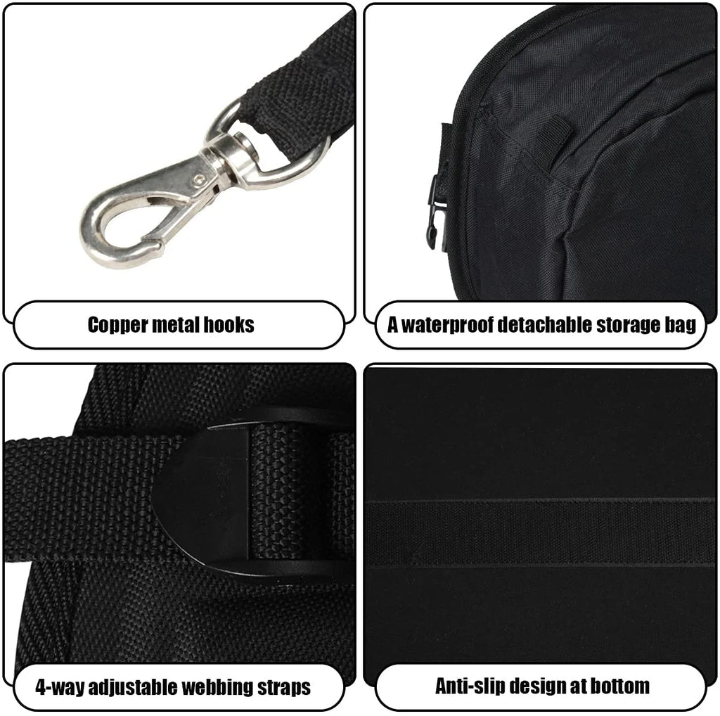 Thickened Kayak Seat with Detachable Back Storage Bag S67624