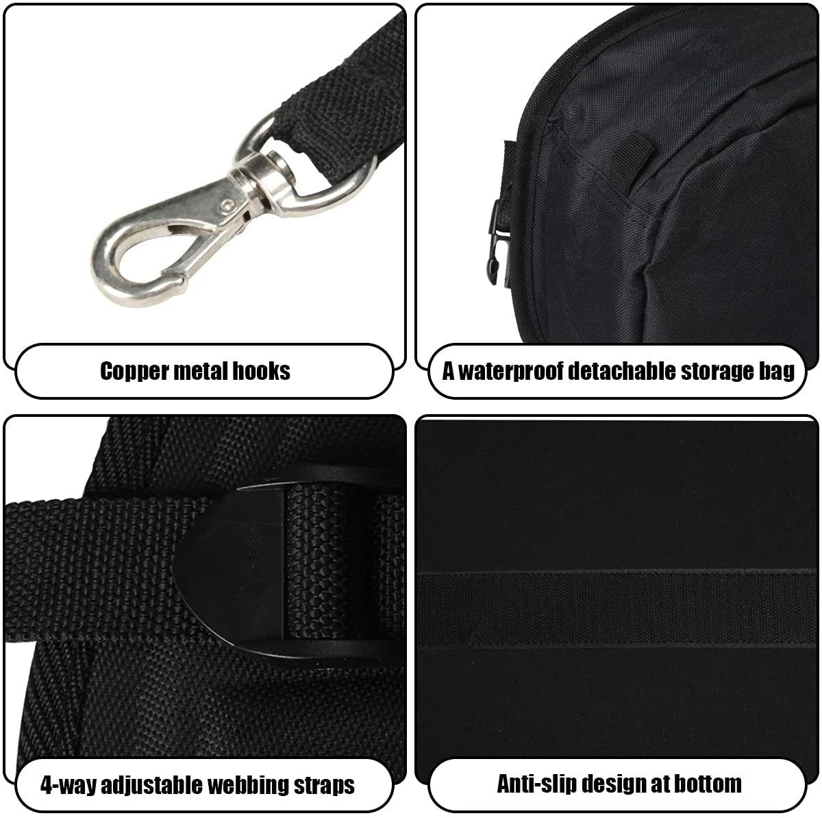 Thickened Kayak Seat with Detachable Back Storage Bag S67624