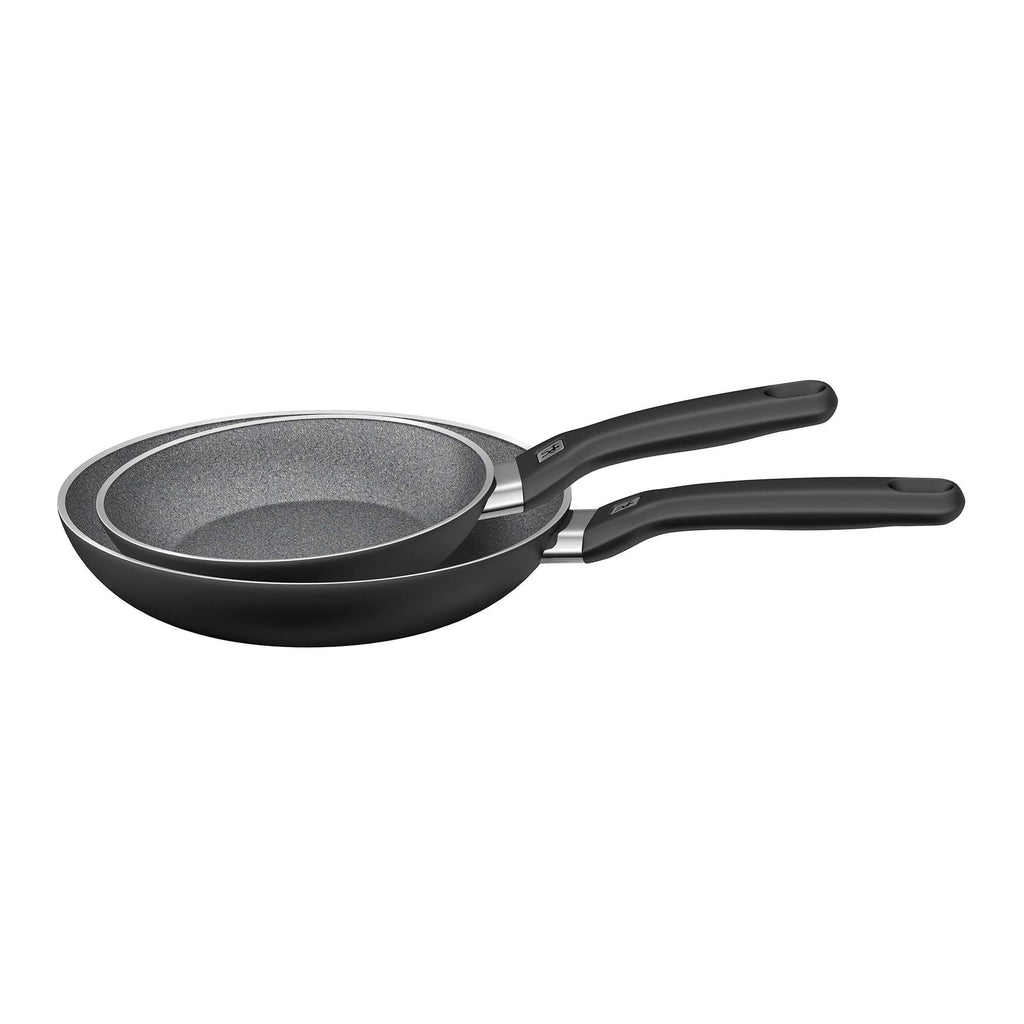 2-pc 8-Inch & 10-Inch Aluminum Nonstick Fry Pan Set Q570921