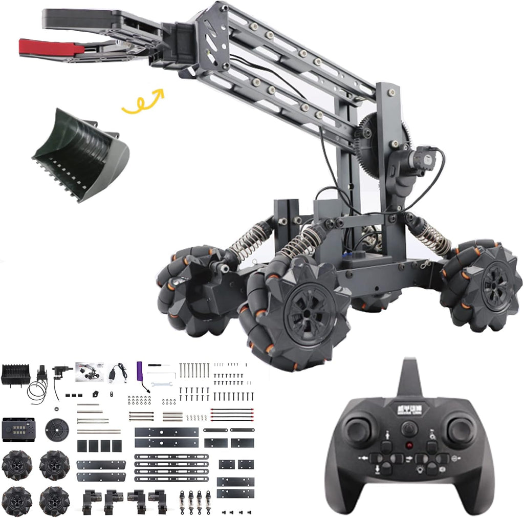 3-in 1 Science Kits with 4-DOF Robotic Car, Electronic Programming DIY Toy H51784
