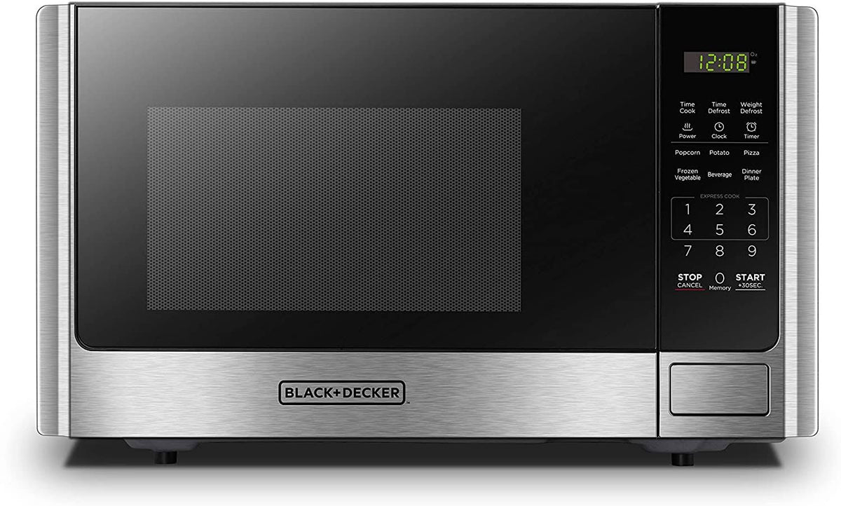 Stainless Steel Digital Microwave Oven 0.9 CU.FT Y8665