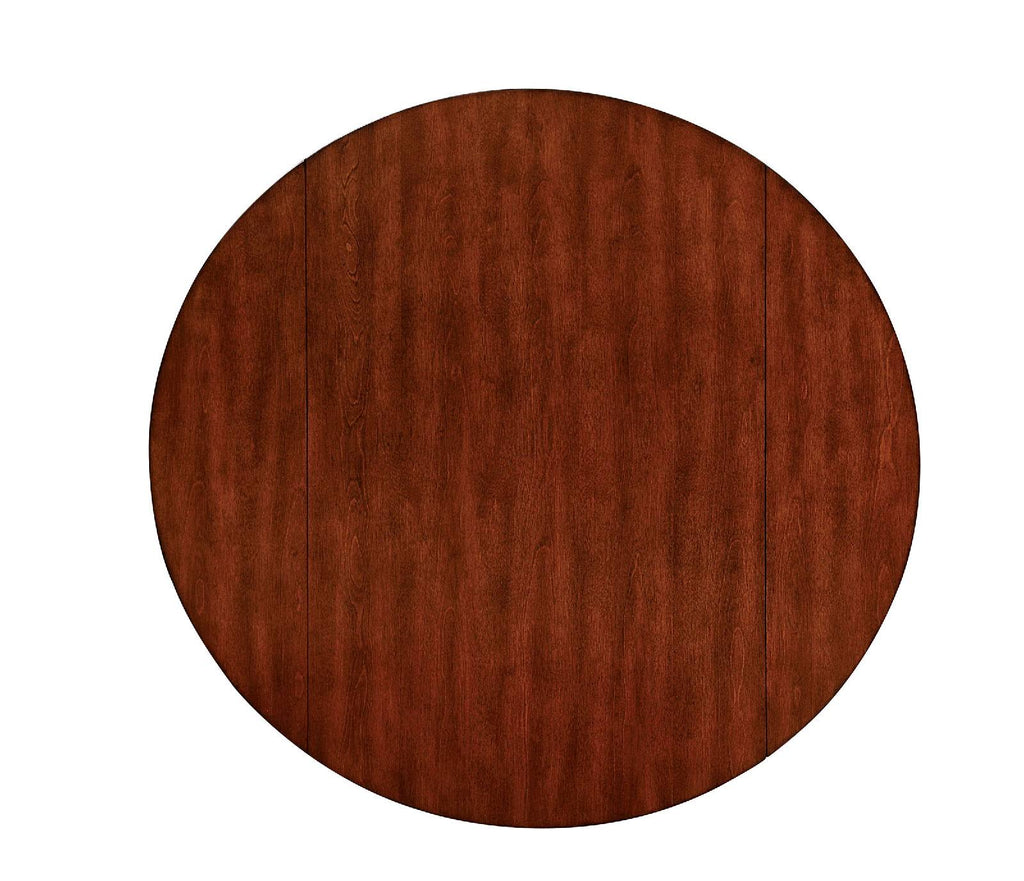 Black Cherry Drop Leaf Round Table V5463