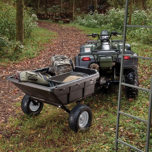 Poly Swivel Dump Cart 10 cu.ft. 600 lb Load Capacity Y936005