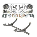 48 in Axle Spindle Brake Kit 5on4-1/2 Pattern V528