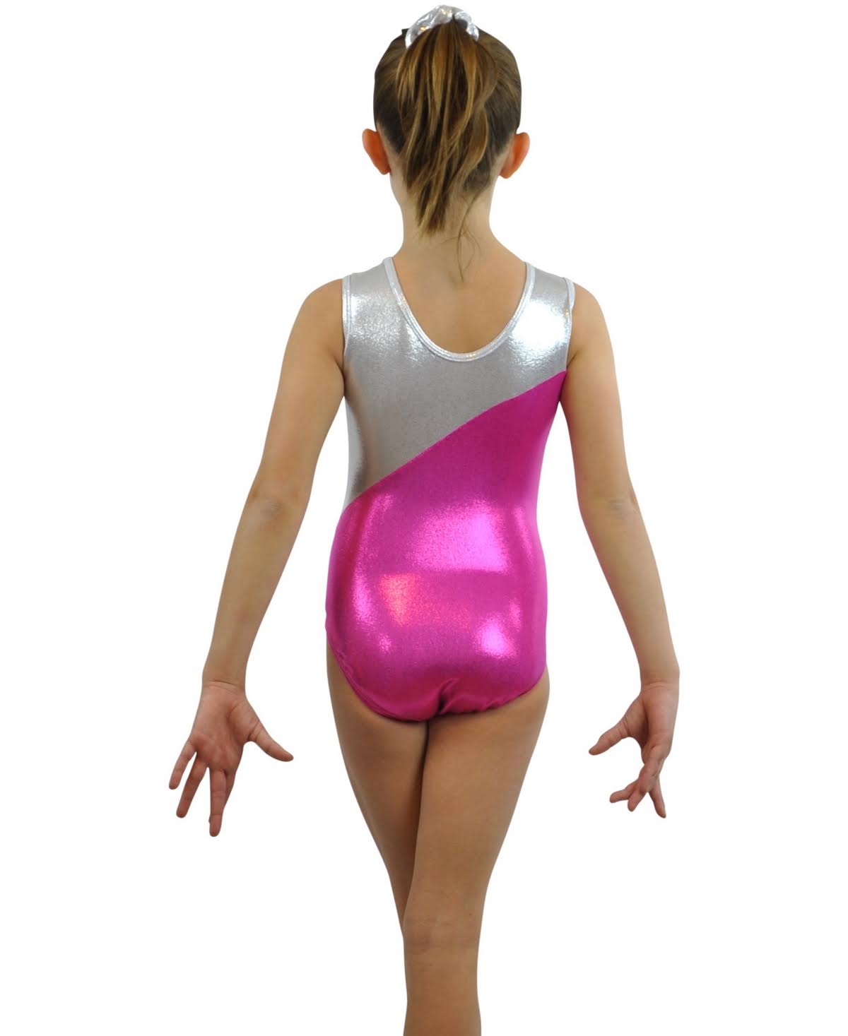 Pink Gymnastics Leotard W448