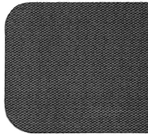 Set of 12 Skid-Resistant Carpet Stair Treads Smokey Black 9 in. x 36 in. G9943