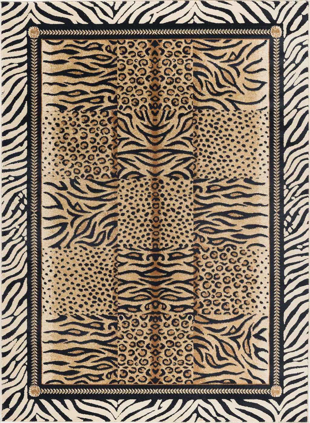 5x8 Beige Area Rugs D29037