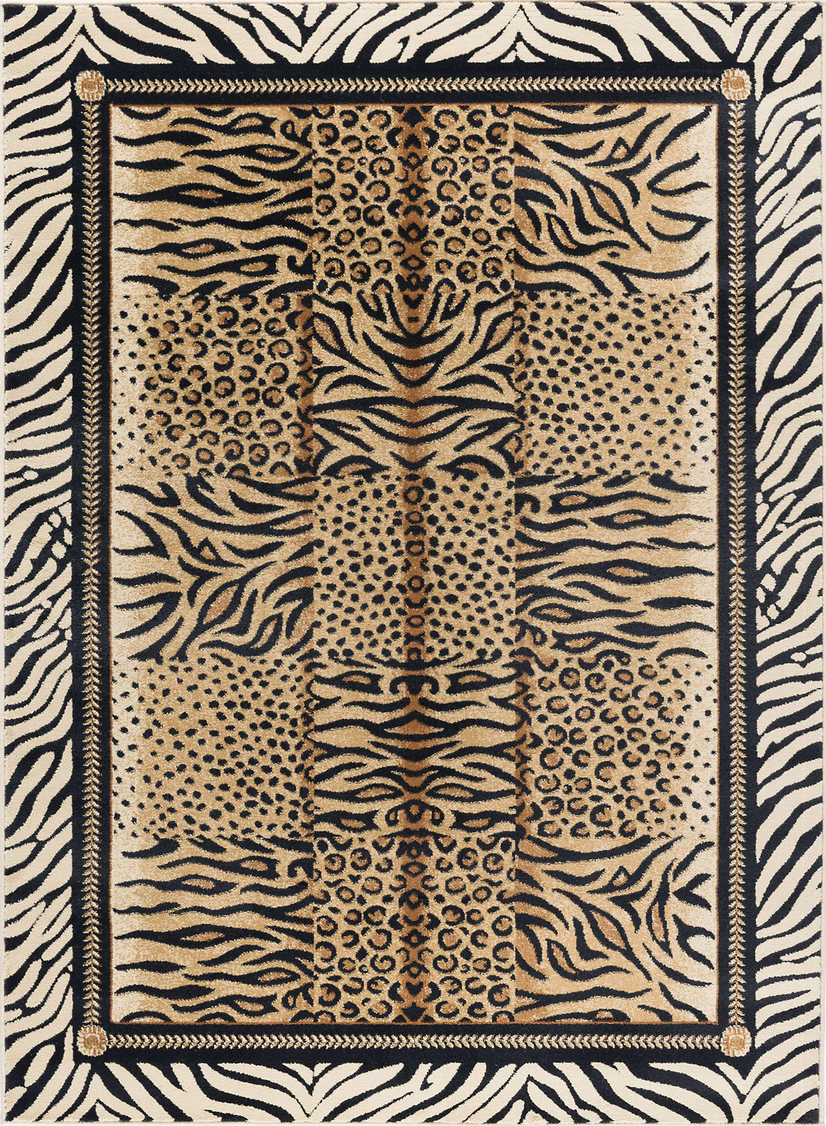 5x8 Beige Area Rugs D29037