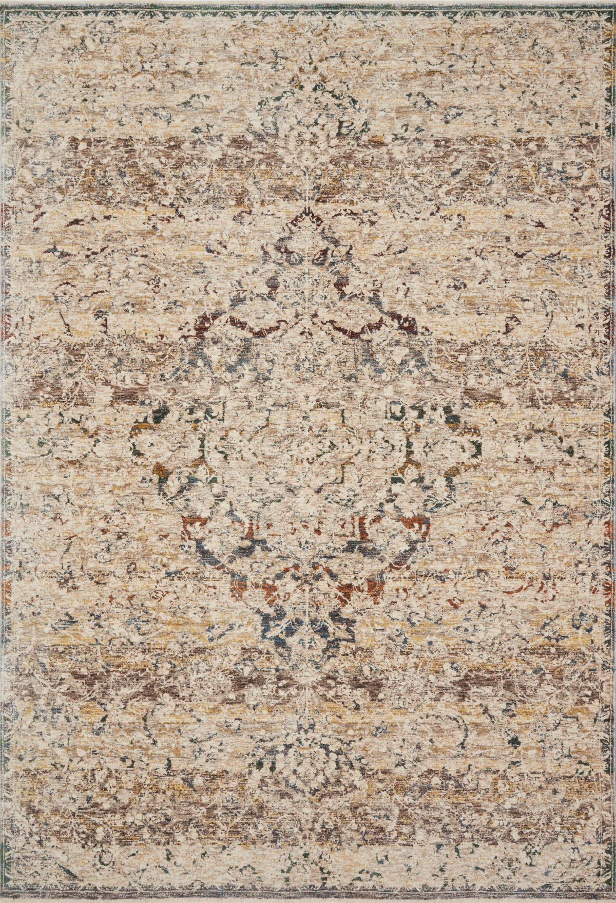 Ivory Multi Rug D189043