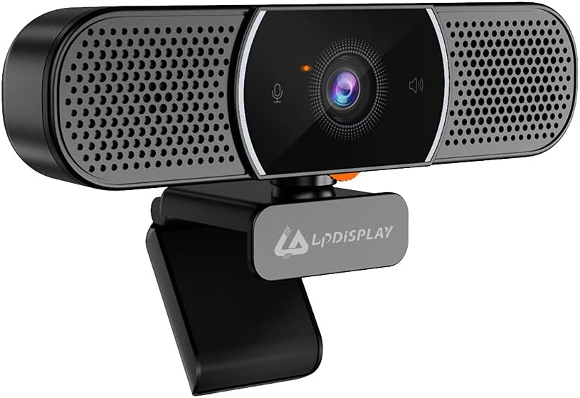 3 in 1 HD 1080p Webcam with Microphone and Speakers, Pack of 2 V577