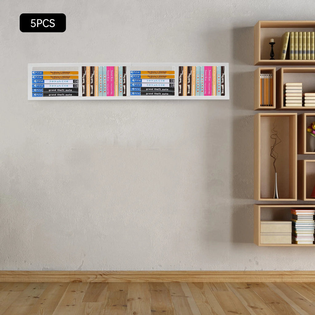 Metal Storage Media Shelf CD DVD Rack Wall Mount K98903