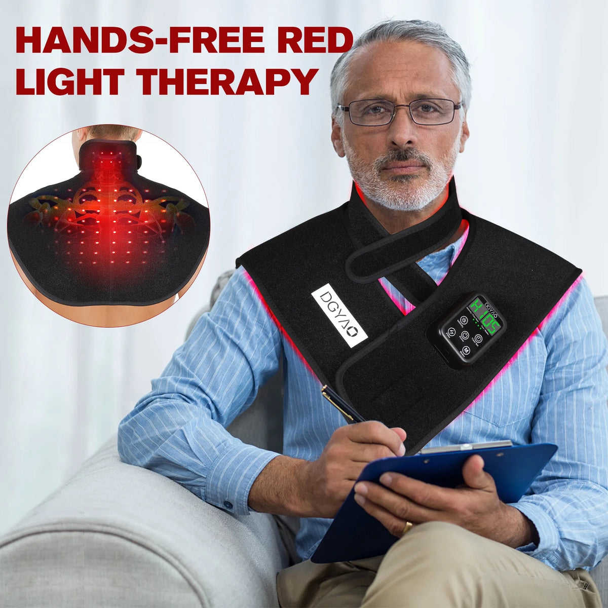 Infrared Red Light Therapy Device with Power Bank N3749