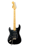 Black Left Handed Maple Stratocaster HSS X431338