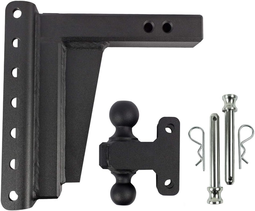 2.0" Adjustable Extreme Duty Trailer Hitch with Dual Ball V7045