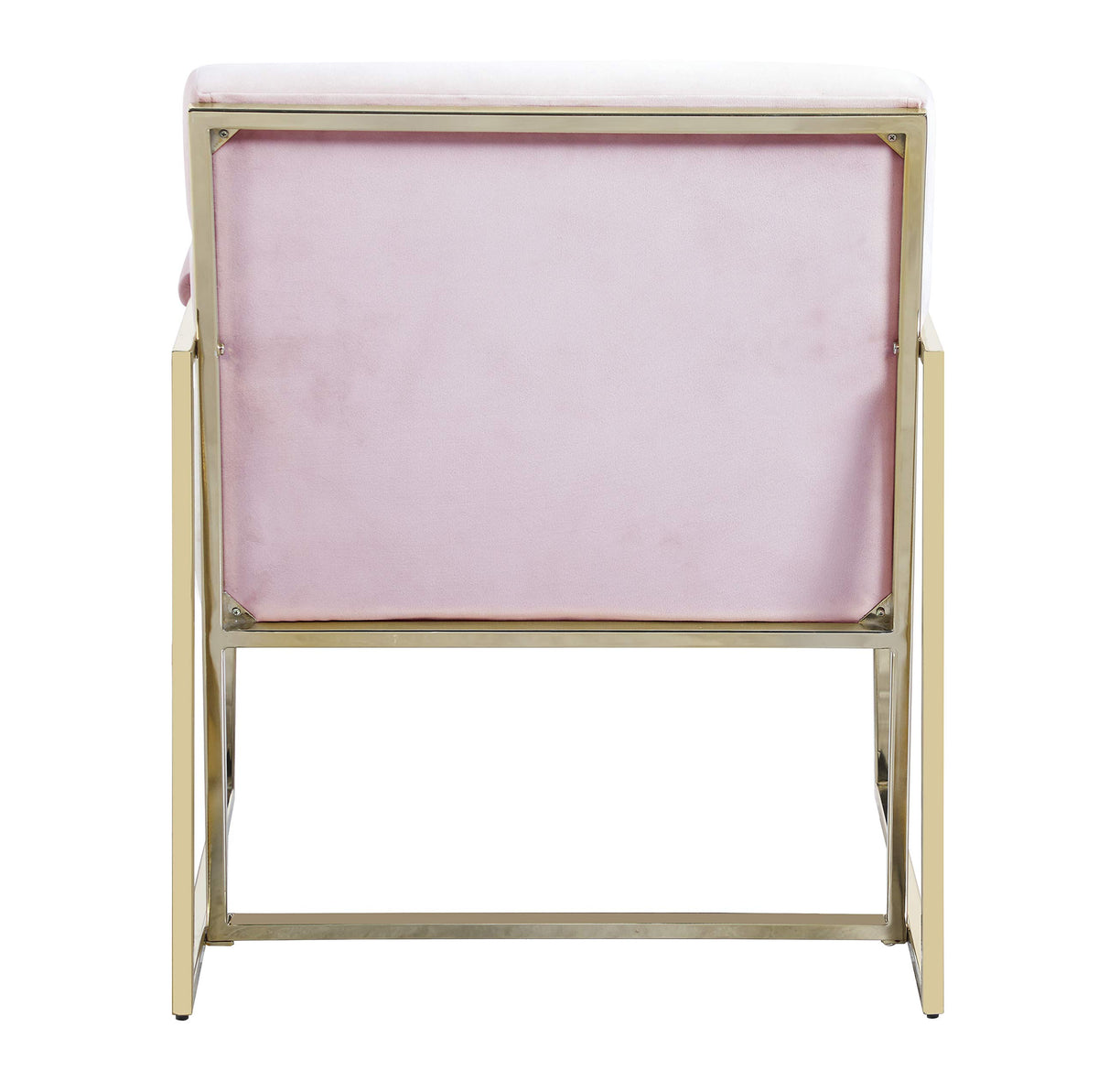 Pink Velvet Lounge Chair O4179